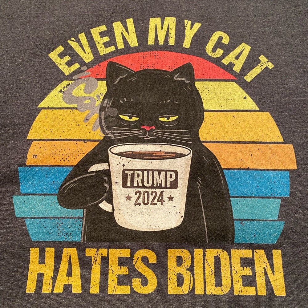 Trump Cat Sweatshirt - Picture 3 of 10